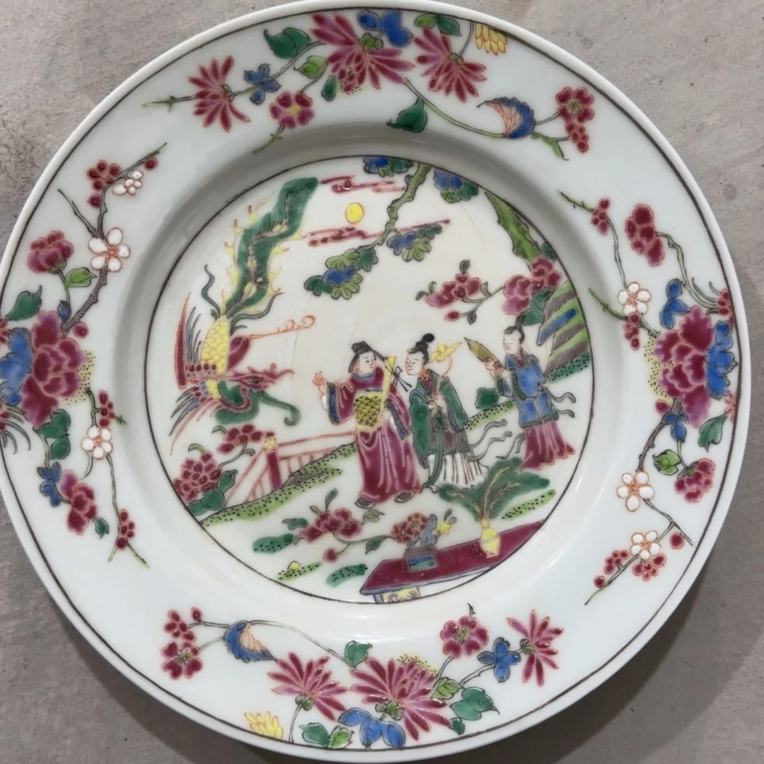 手绘瓷器全部处理