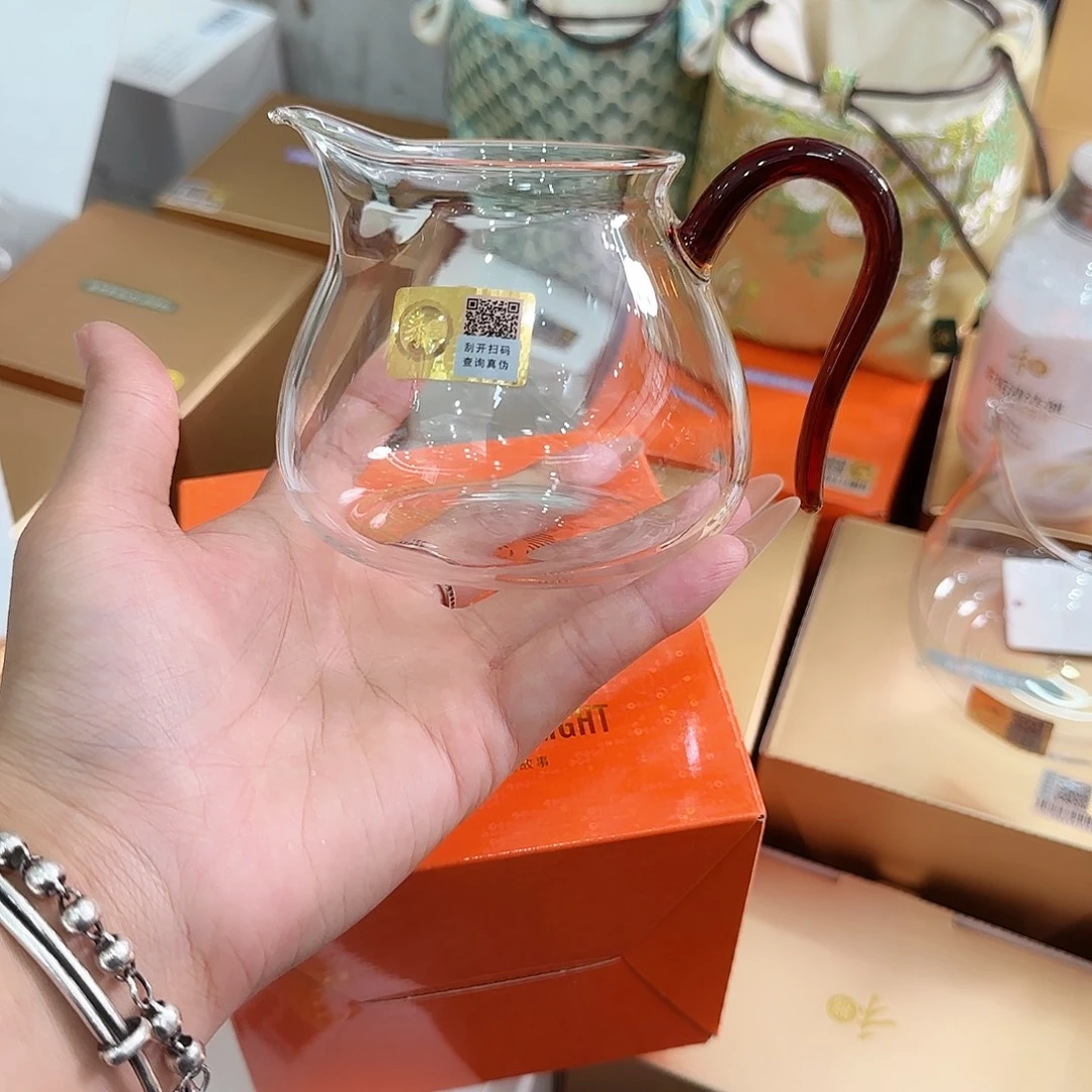 禾器琥珀色晶悦公道杯