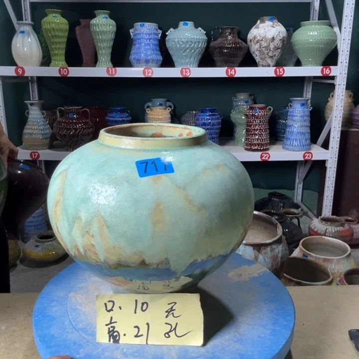 景德镇陶瓷花盆花器717