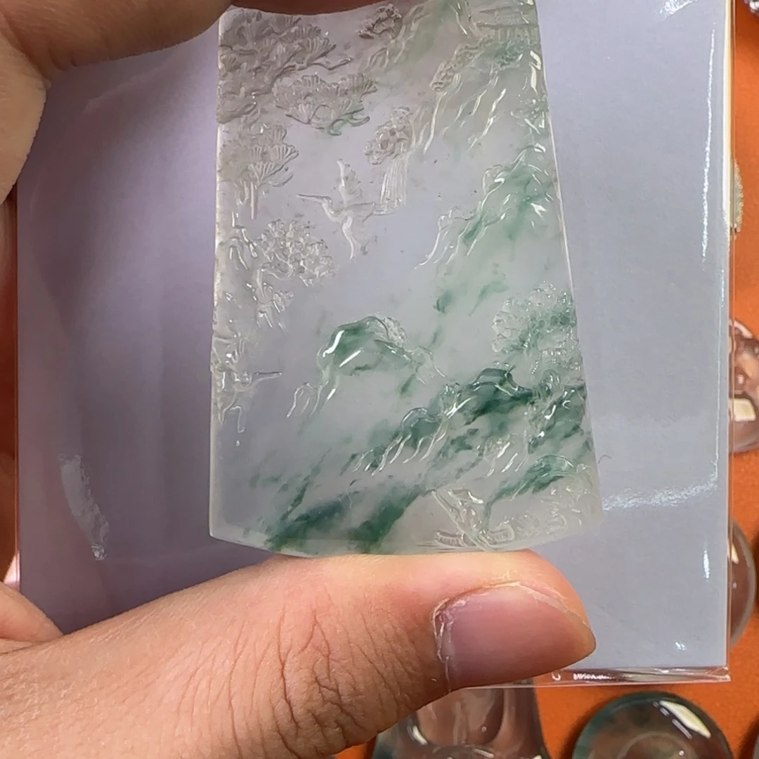 定制翡翠未镶嵌天然