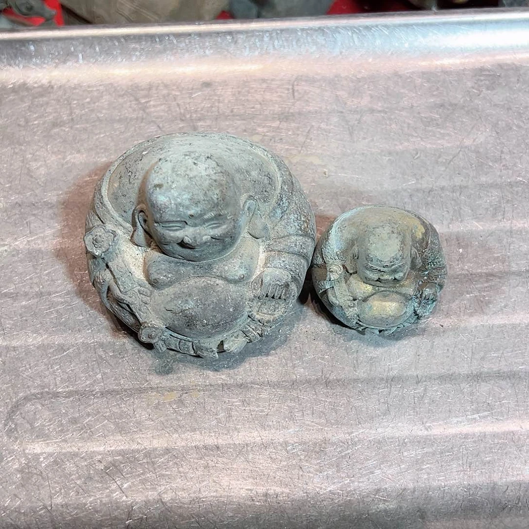 二*黄铜摆件工艺品，