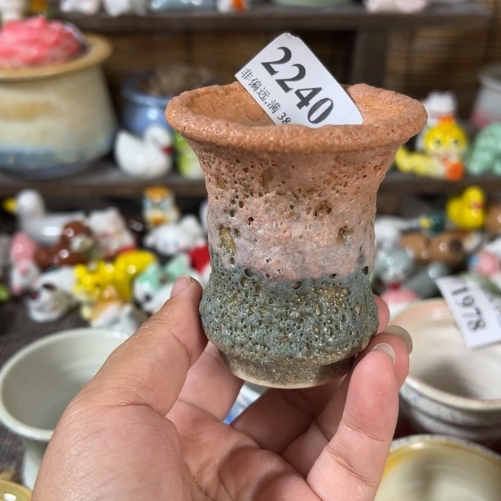 口5高7 手工花盆满30包邮