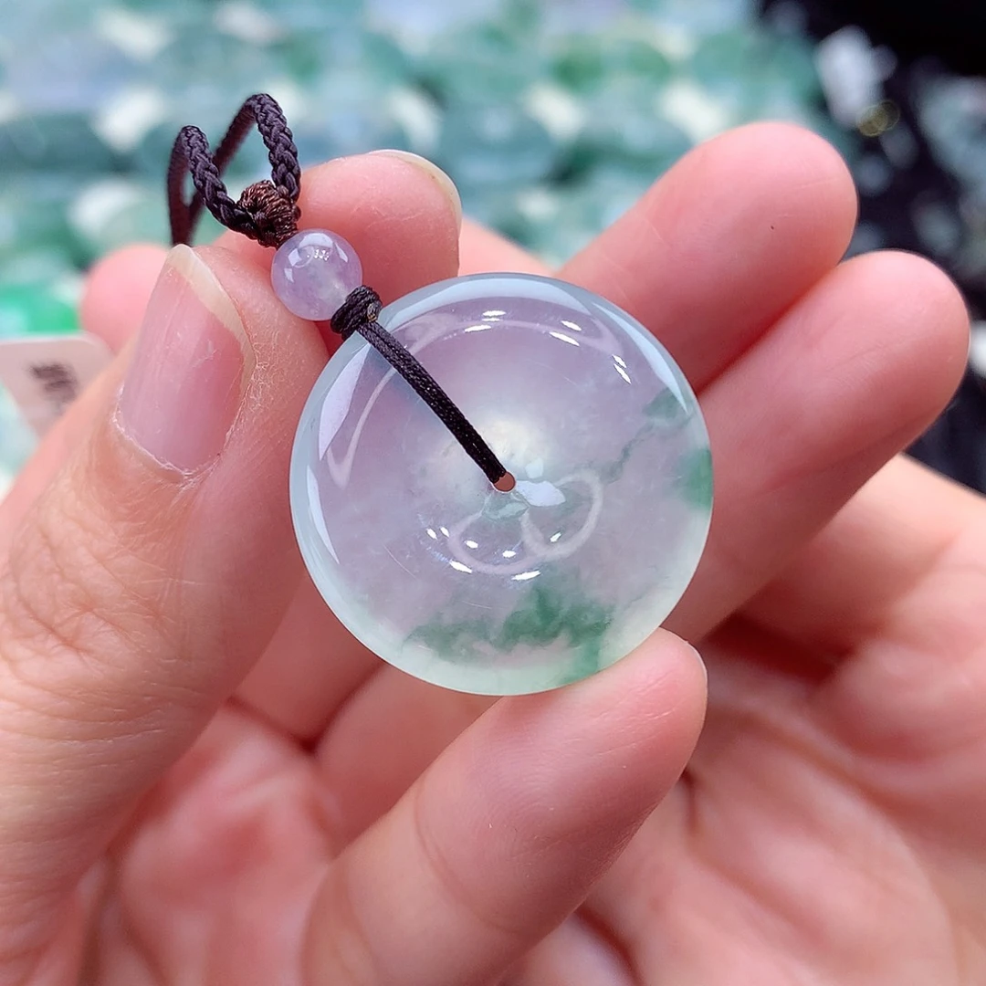 颈饰未镶嵌翡翠编号46-尺寸23.9/5.5