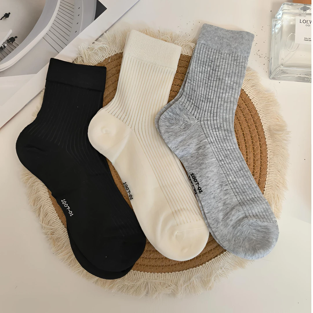 【ZHIXIAO】春季新款：纯色长袜TR515