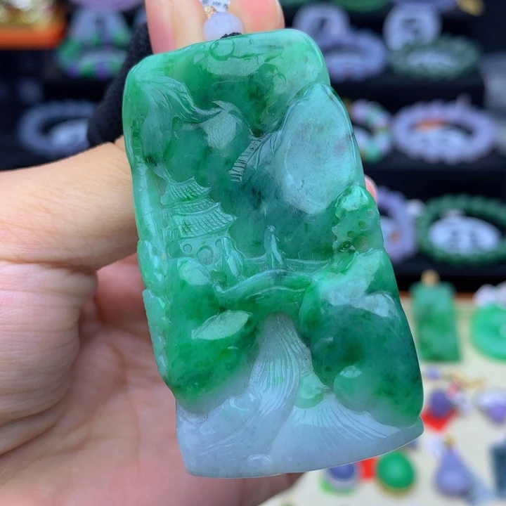 翡翠未镶嵌手链翡翠