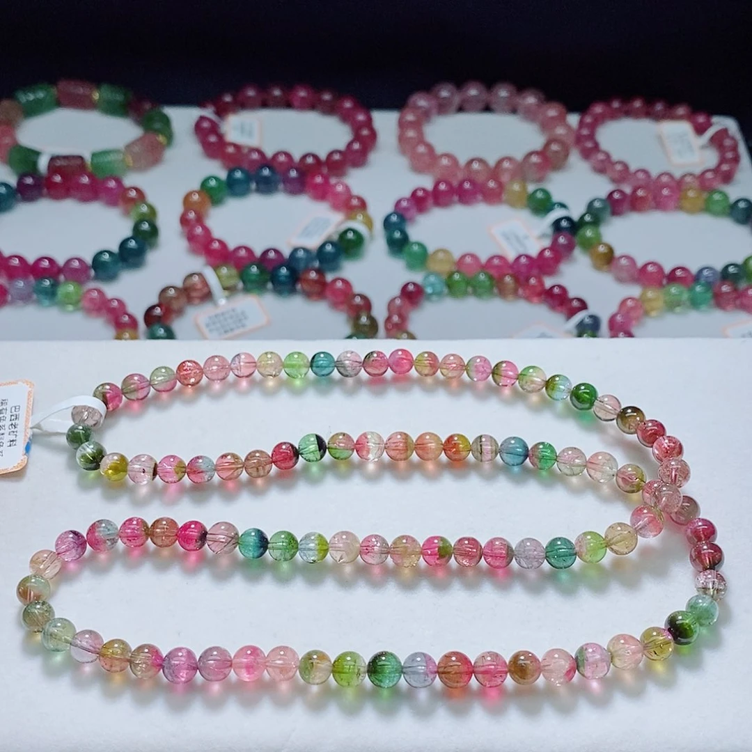 手链未镶嵌碧玺6.4mm左右