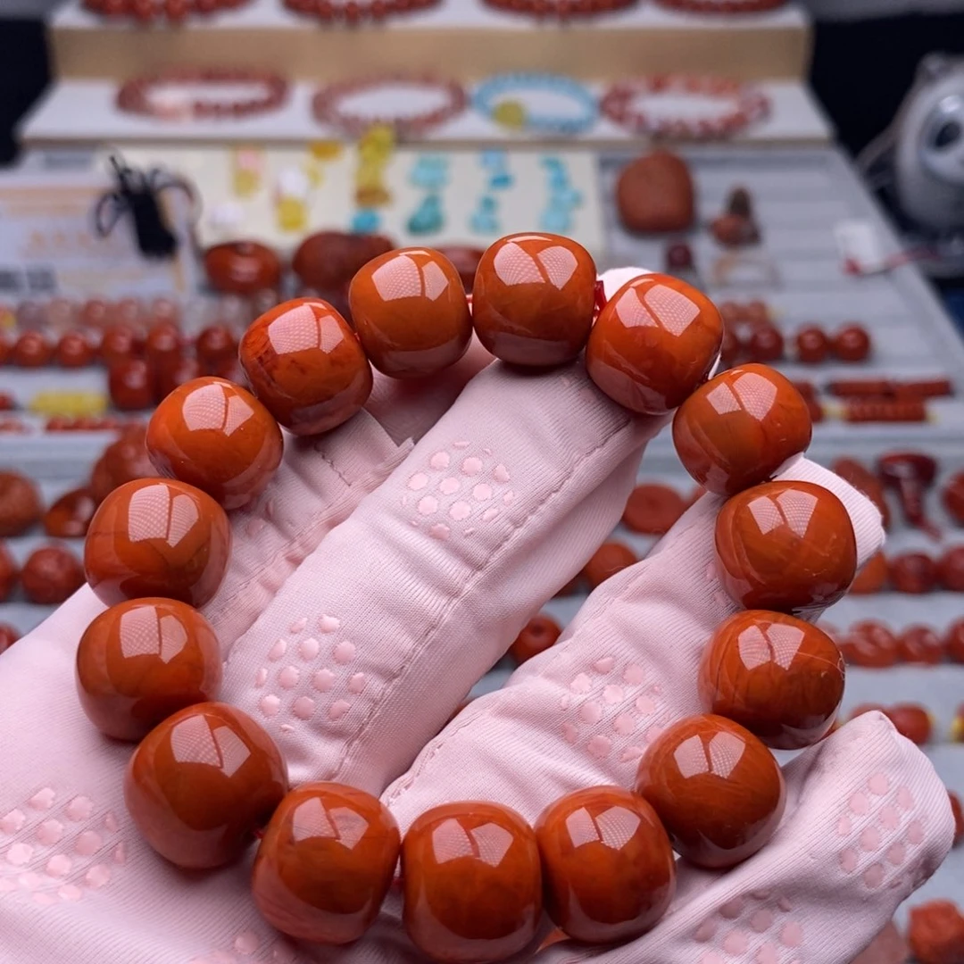 南红玛瑙配饰未镶嵌