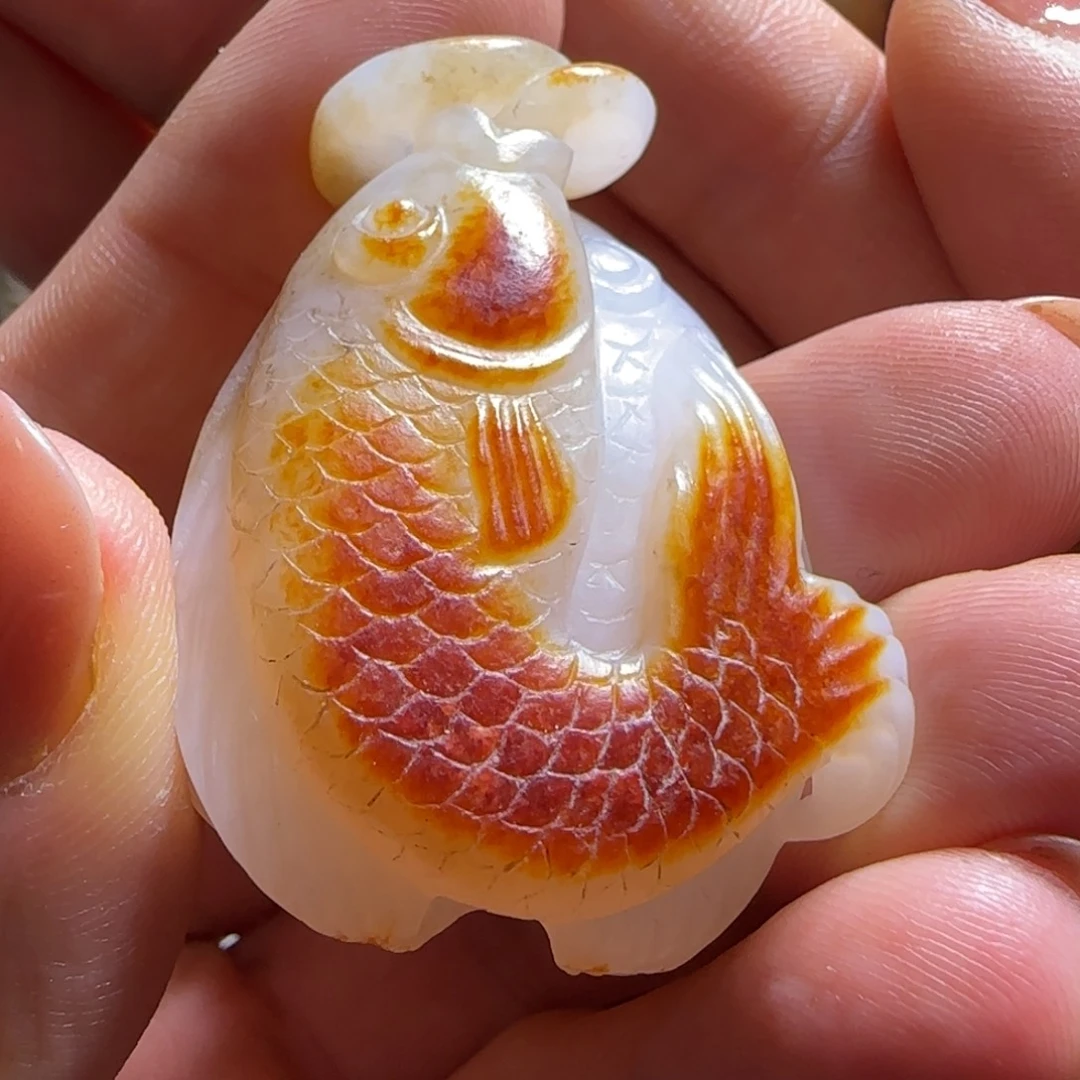 泰***克和田玉未镶嵌挂件