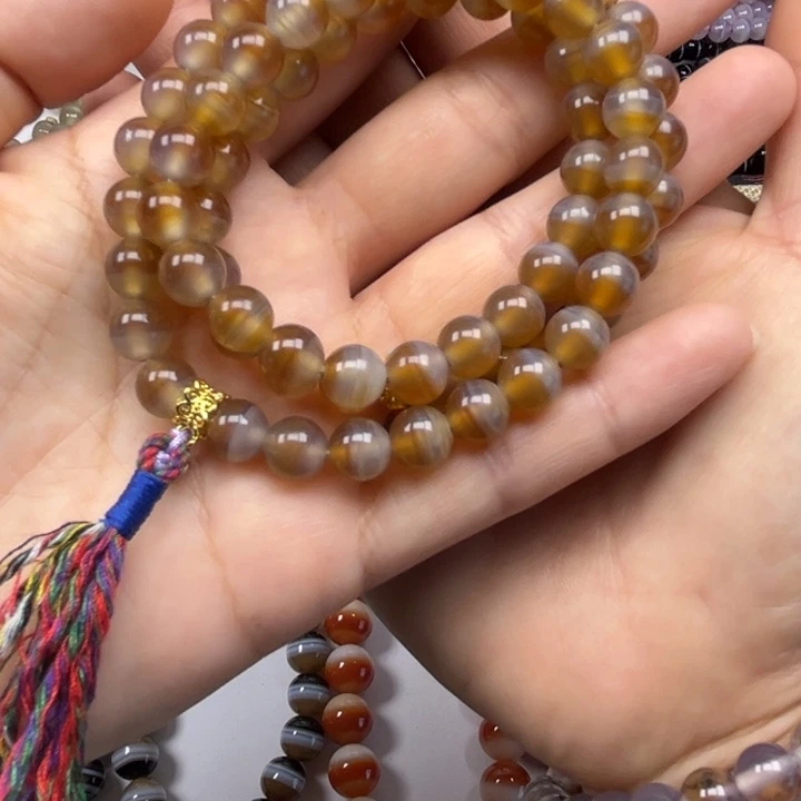 玛瑙/玉髓未镶嵌手链