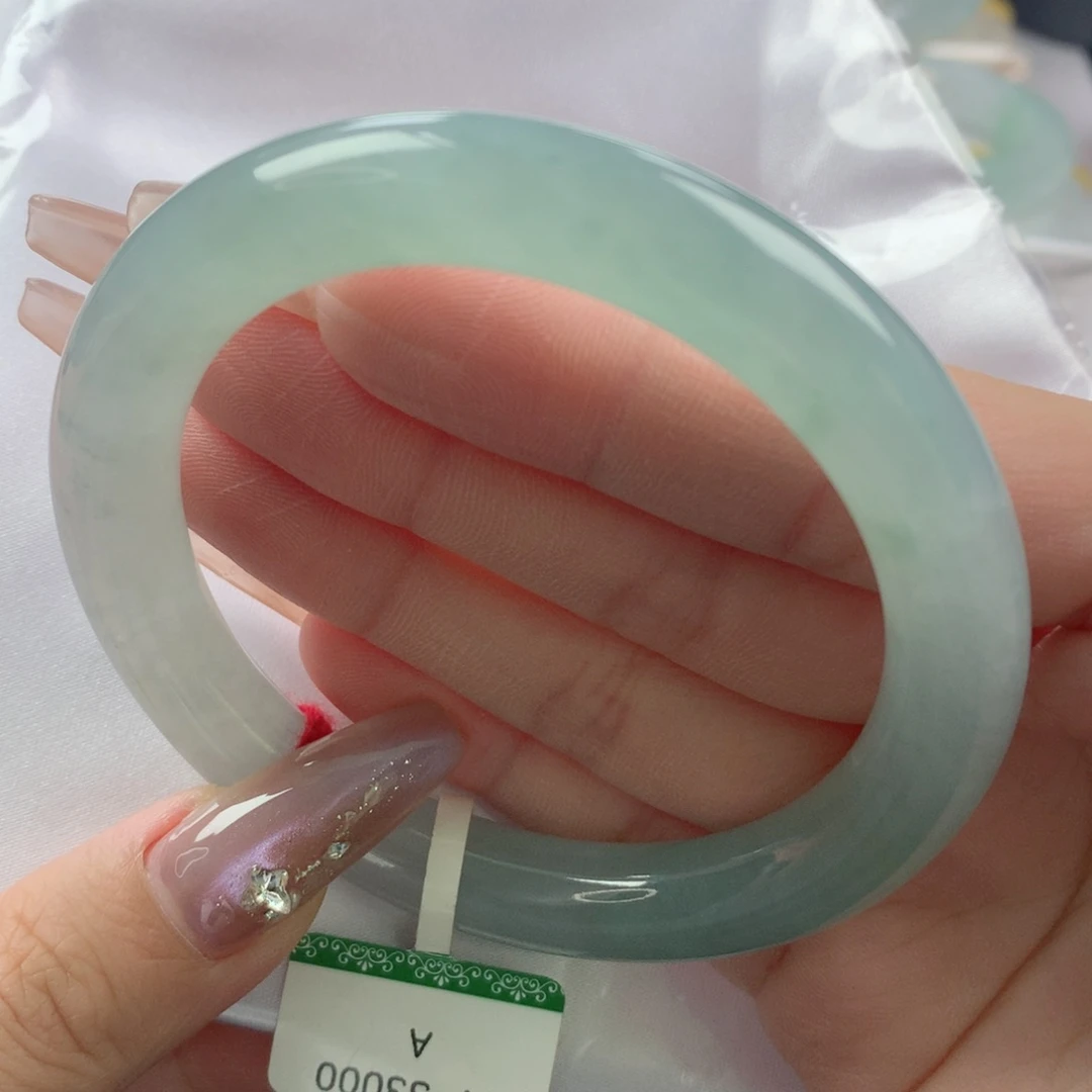 未镶嵌手镯翡翠缅甸天然翡翠A货57