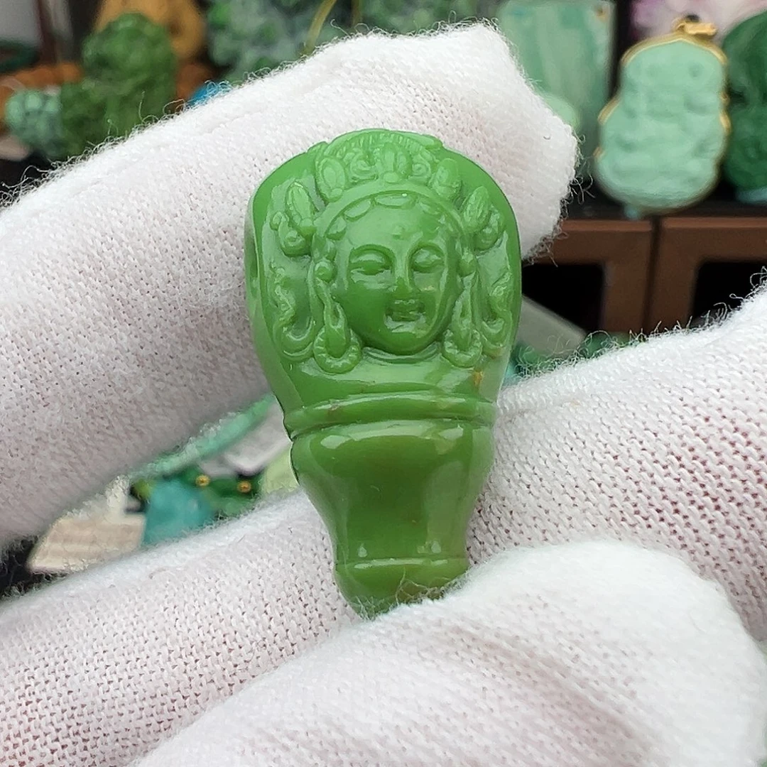 绿松石未镶嵌主播万丽