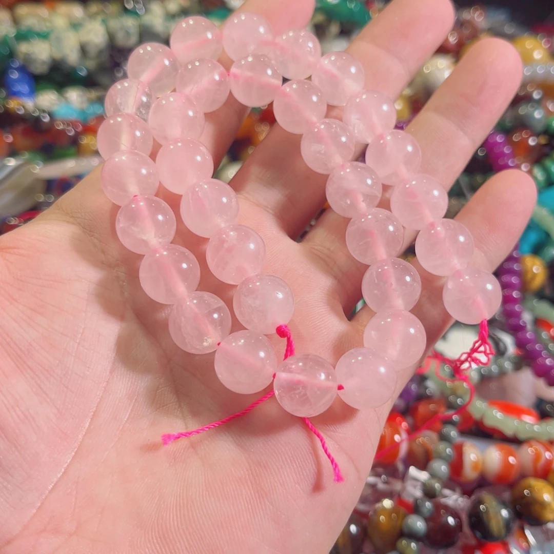 玛瑙/玉髓合金珠宝半成品马粉12mm