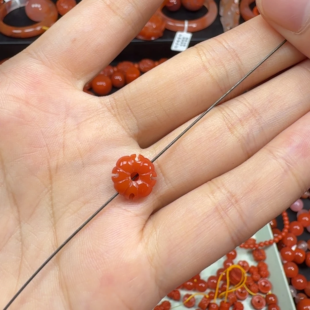 泡***柔未镶嵌11.5南红玛瑙