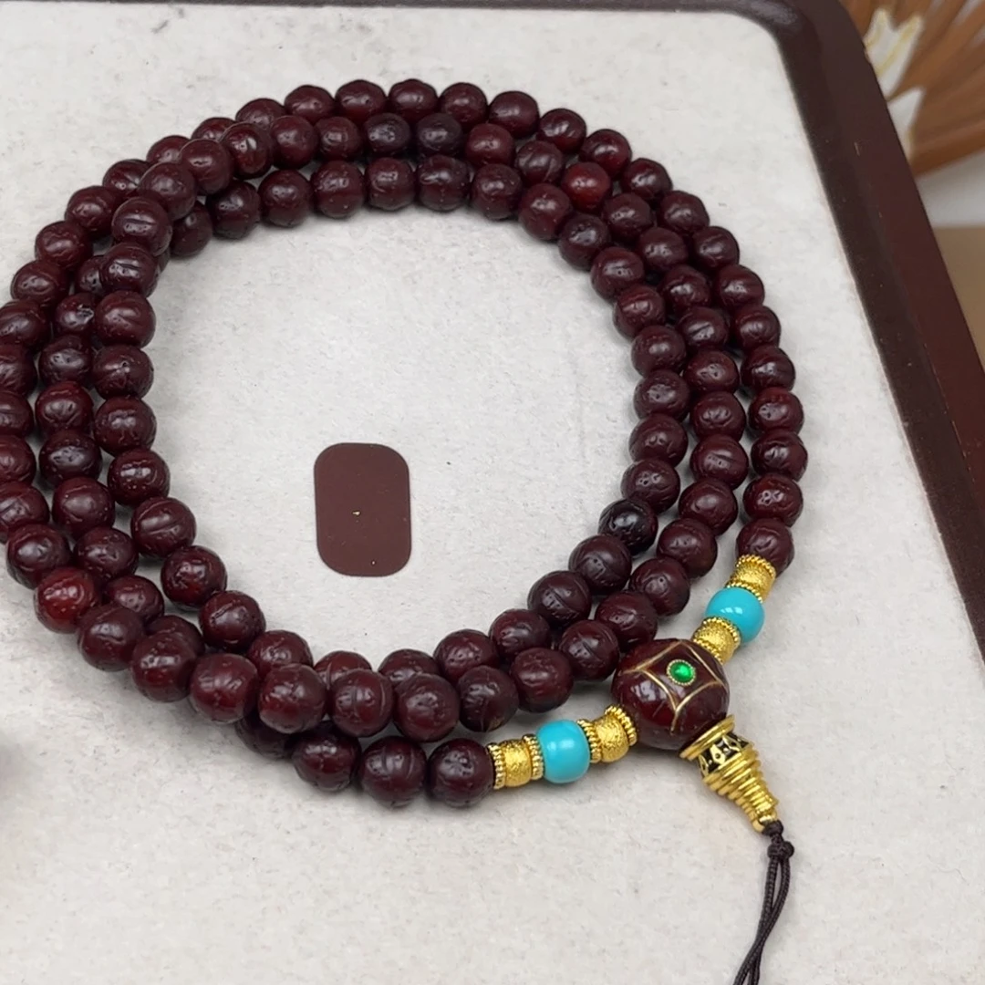 孟***玛凤眼菩提吊坠凤眼