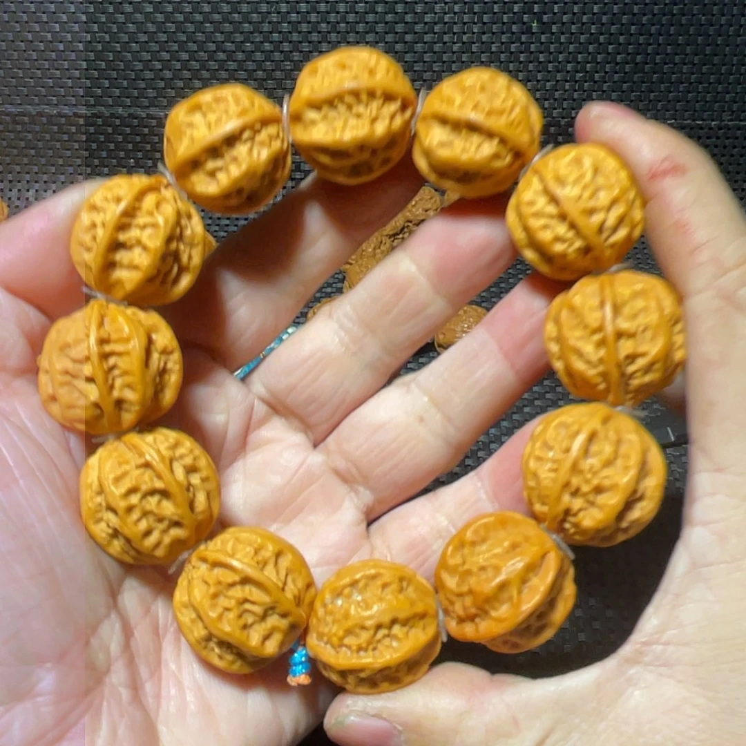 文玩核桃手串龙脊24