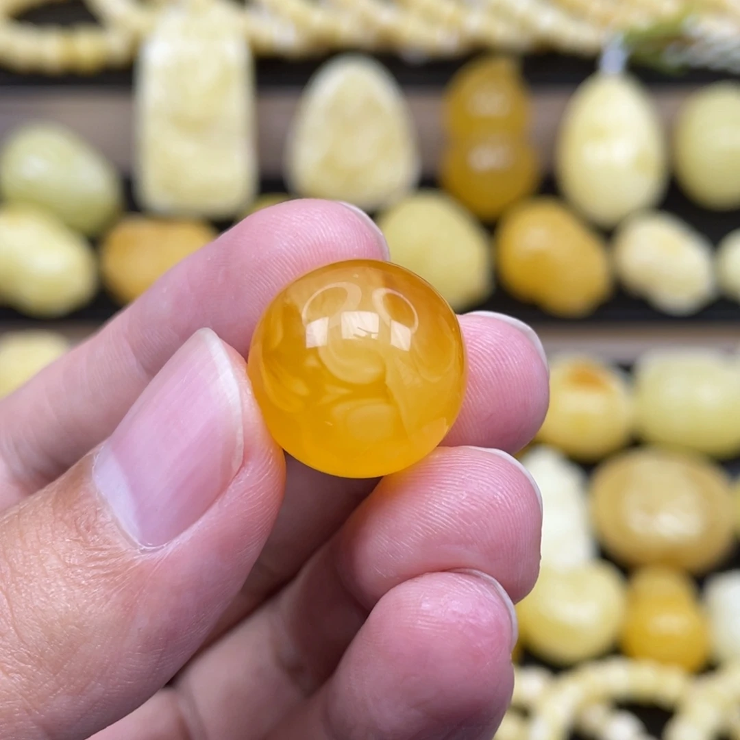 琥珀未镶嵌裸石琥珀蜜蜡