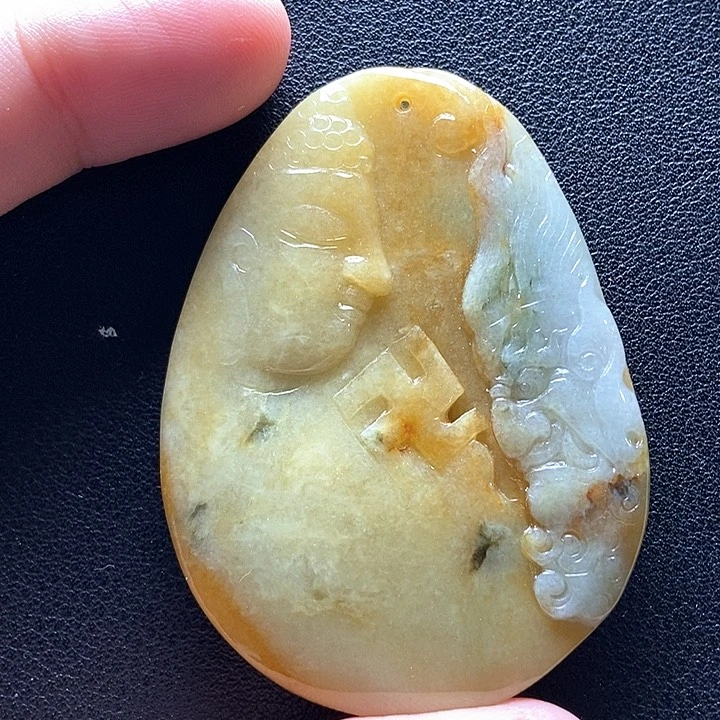 翡翠未镶嵌颈饰翡翠a货
