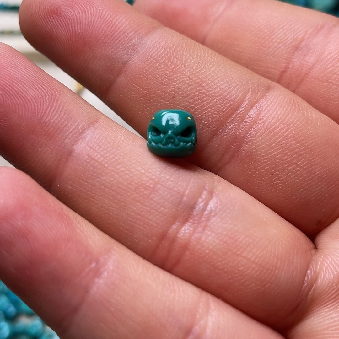 绿松石配饰8未镶嵌睡***噢