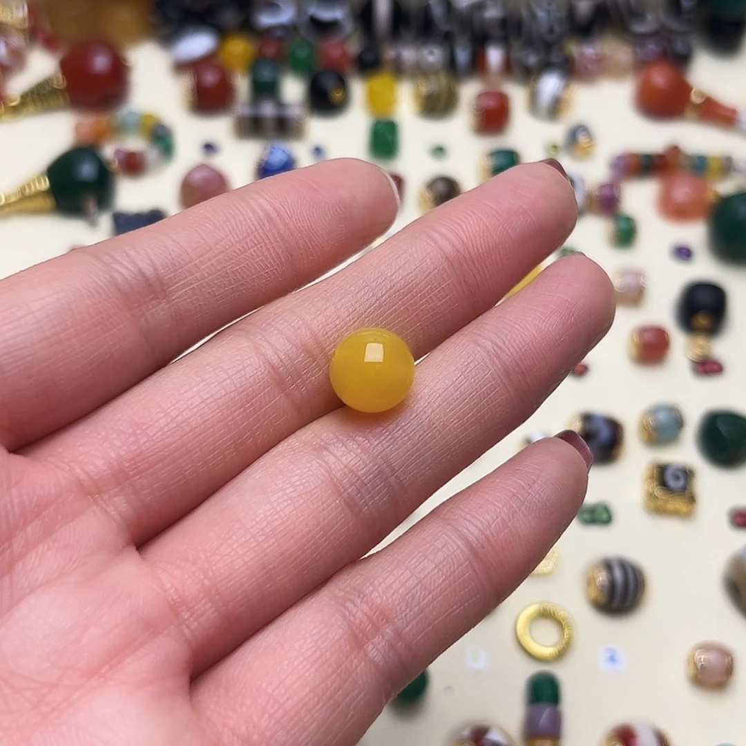 翰***链玛瑙/玉髓未镶嵌单珠