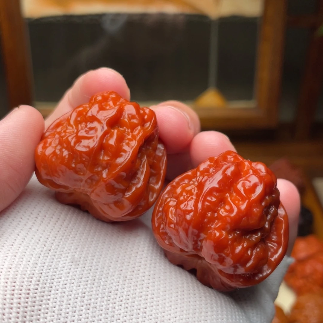 文玩核桃把件蛤蟆34