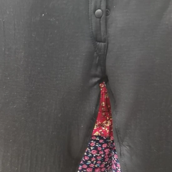 4X黑色男士棉裤子上