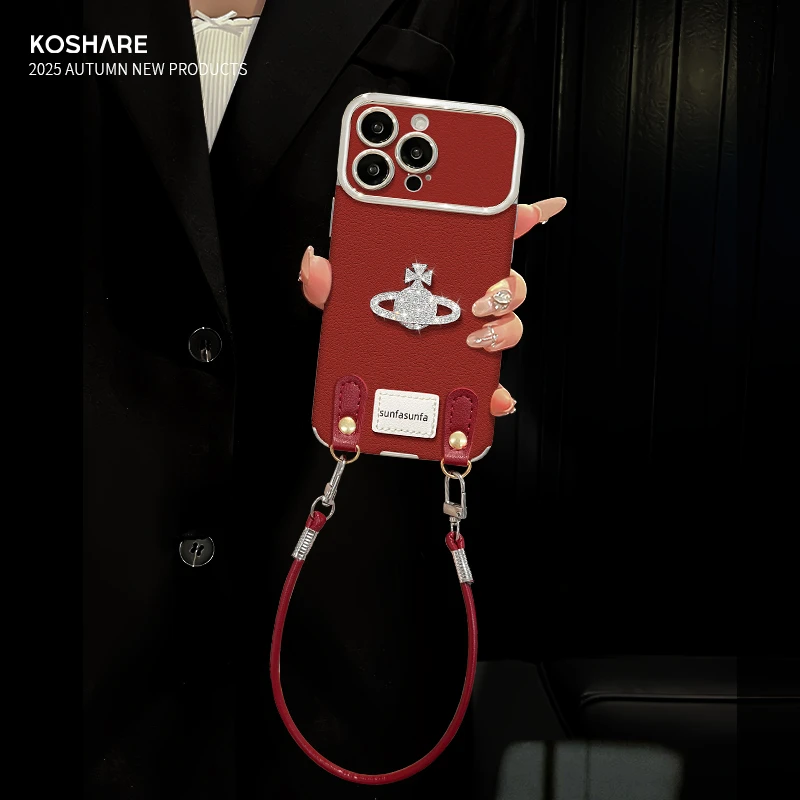 西太后公仔适用苹果17华为vivo/oppo小米iPhone大视窗贴皮手机壳