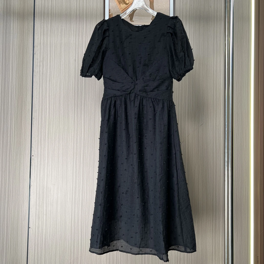 8936品牌撤柜女装FG时尚设计款收腰连衣裙