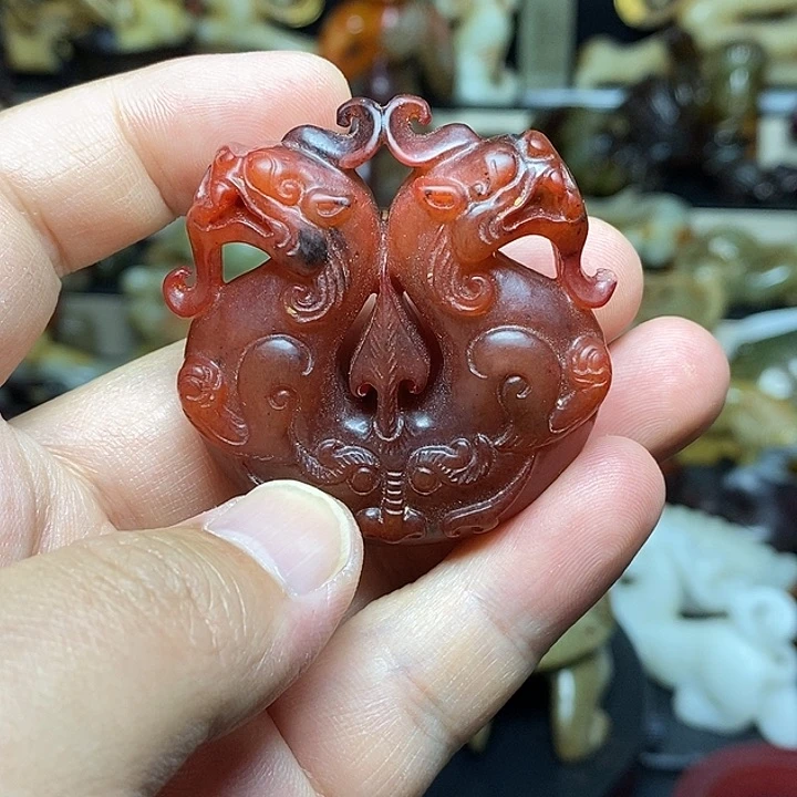 软玉未镶嵌吊坠(不含链)