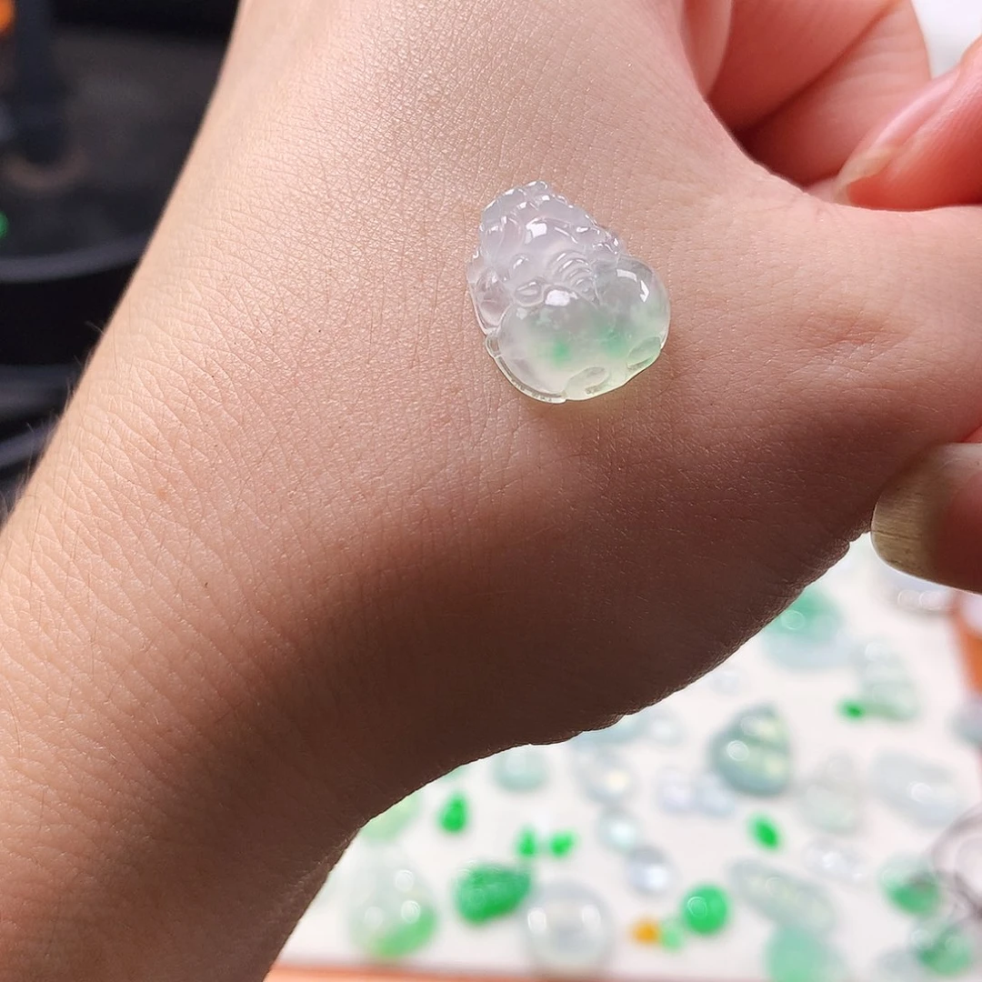 项链未镶嵌翡翠貔貅