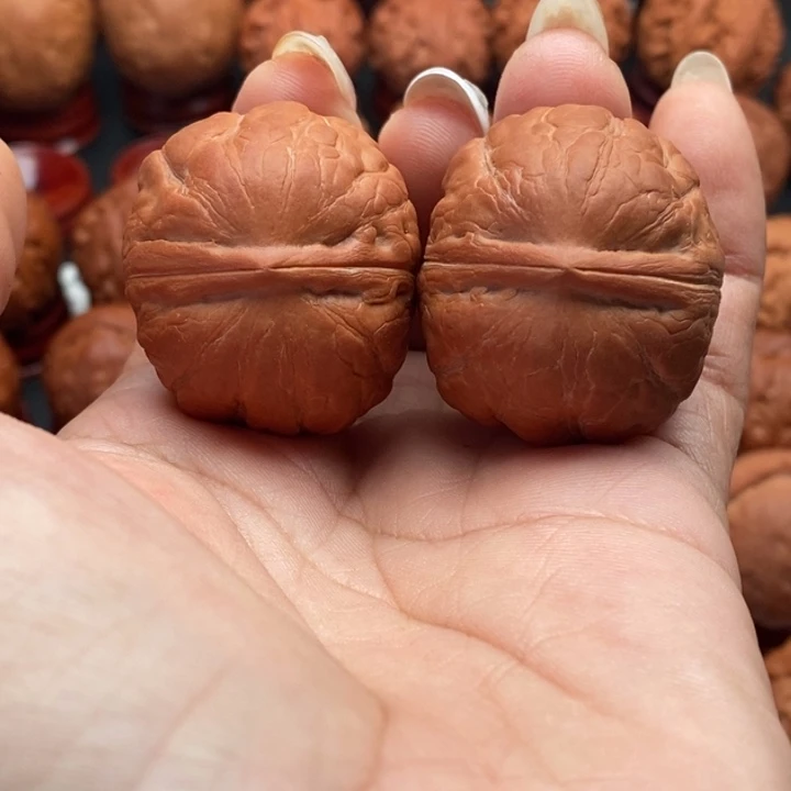 王***丶核桃精品文玩核桃手捻水晶青蛙