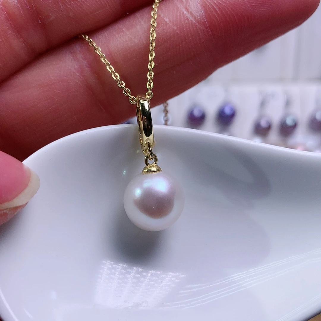 淡水珍珠吊坠(赠链)未镶嵌