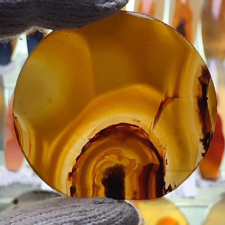 未镶嵌玛瑙/玉髓珠宝半成品84