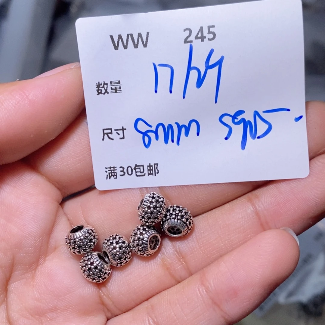水晶颈饰银S925镶嵌WW245