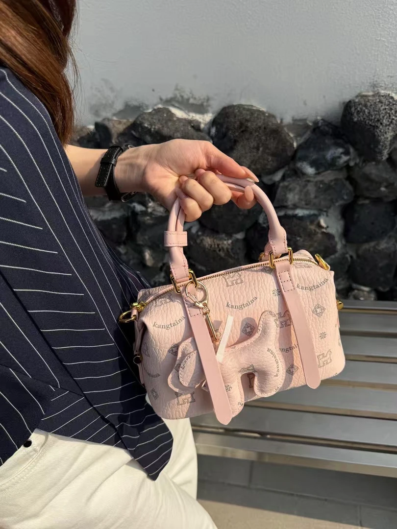 2025新款芭蕾少女风单肩斜挎百搭包包