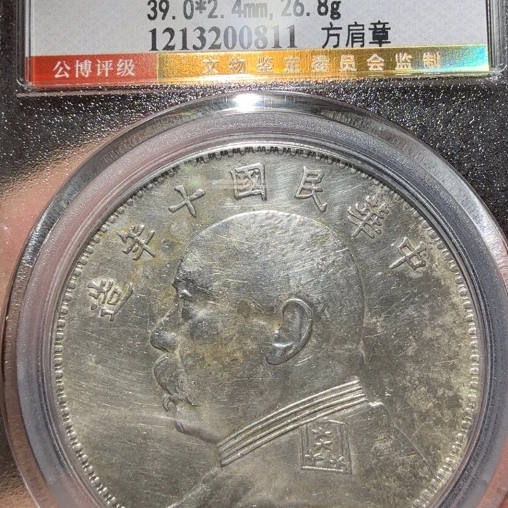 金十年大头银元0811