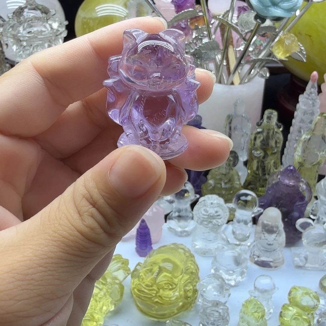 水晶珠宝半成品未镶嵌别***夏