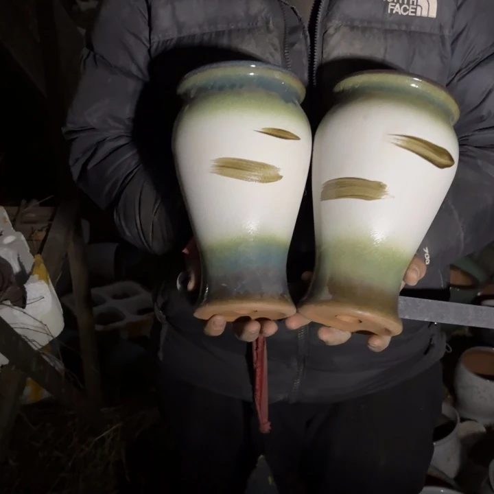 红陶口径 高度 花盆 14 26