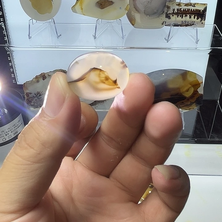 玛瑙/玉髓未镶嵌吊坠(不含链)
