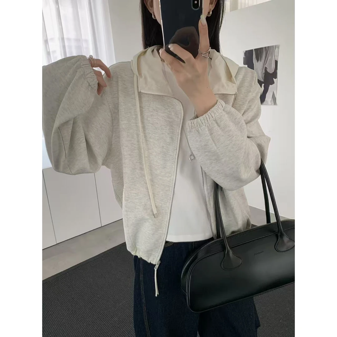 【福利】简约休闲大口袋卫衣外套#F094