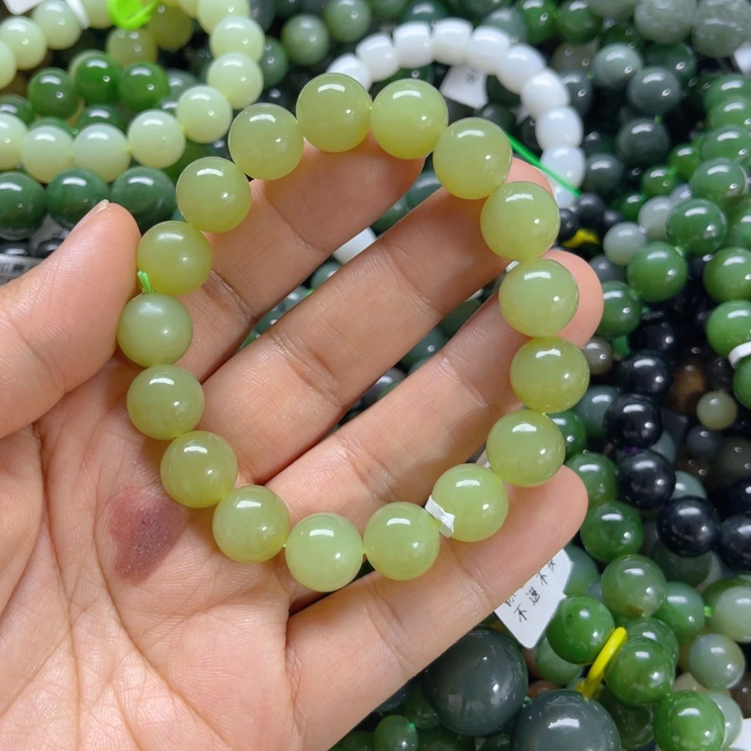 未镶嵌手链和田玉沃*发