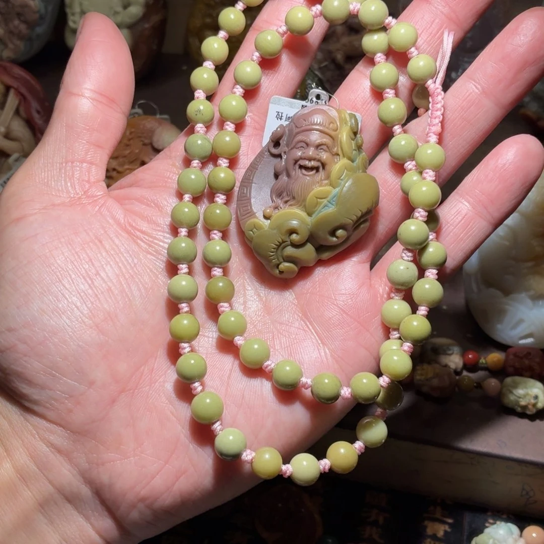 躺***&石英质玉未镶嵌吊坠25