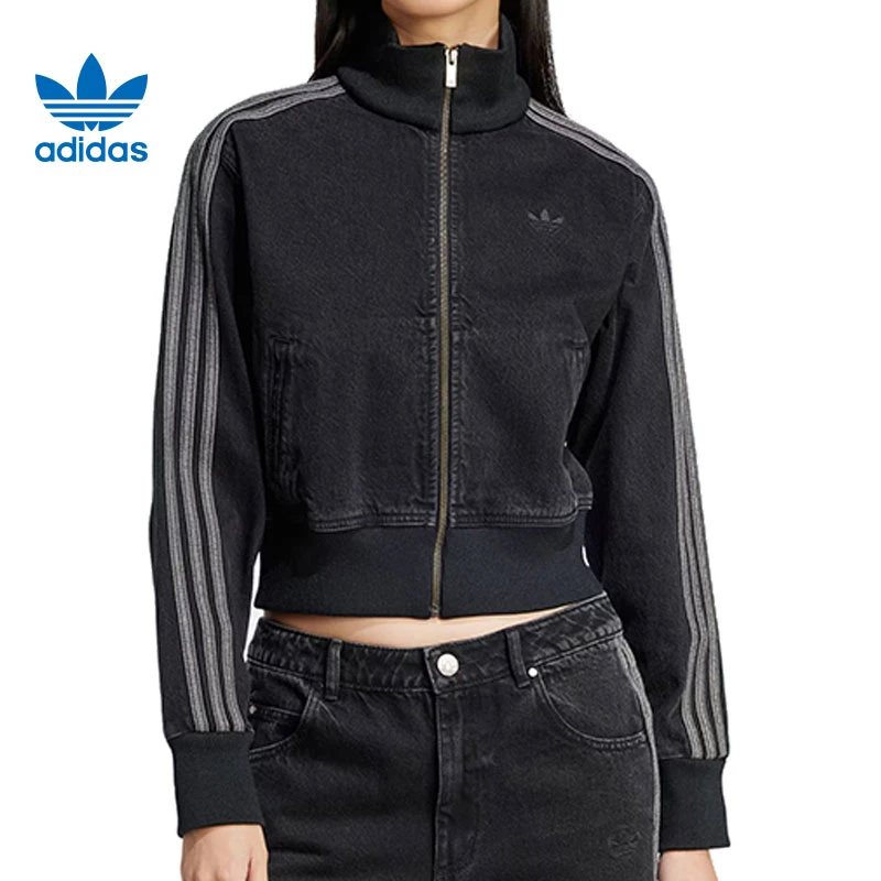 adidas阿迪达斯【华】三叶草女子运动休闲夹克外套JD3110