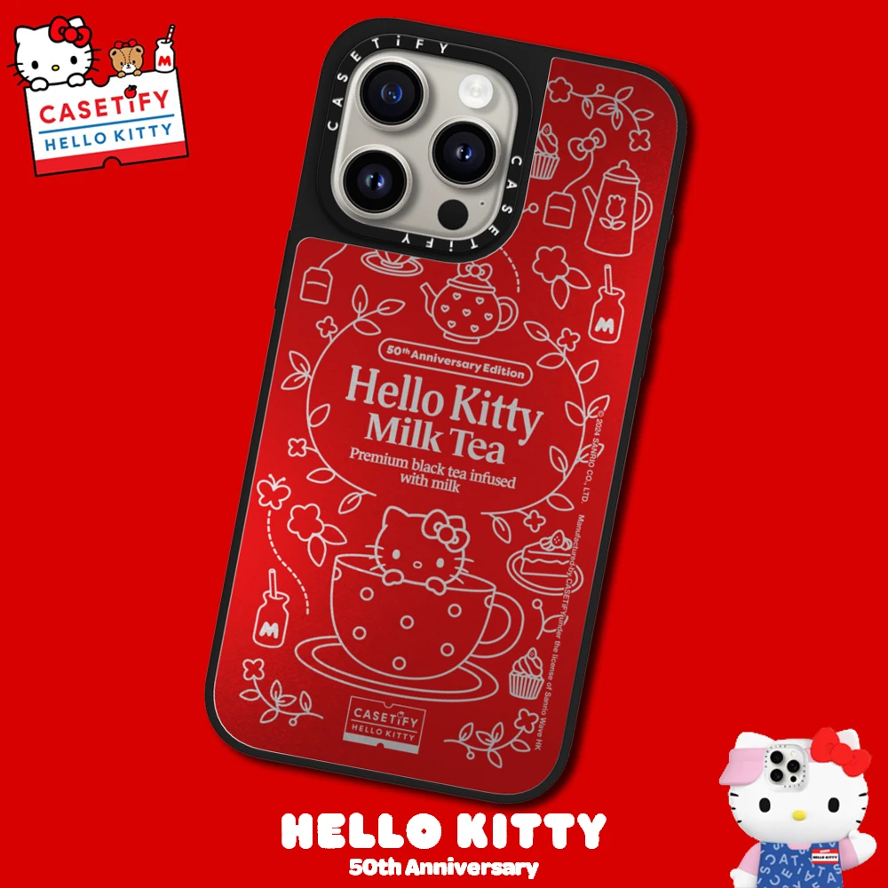 casetify HelloKitty50周年手机壳适用iPhone16/15/14/13/ProMax
