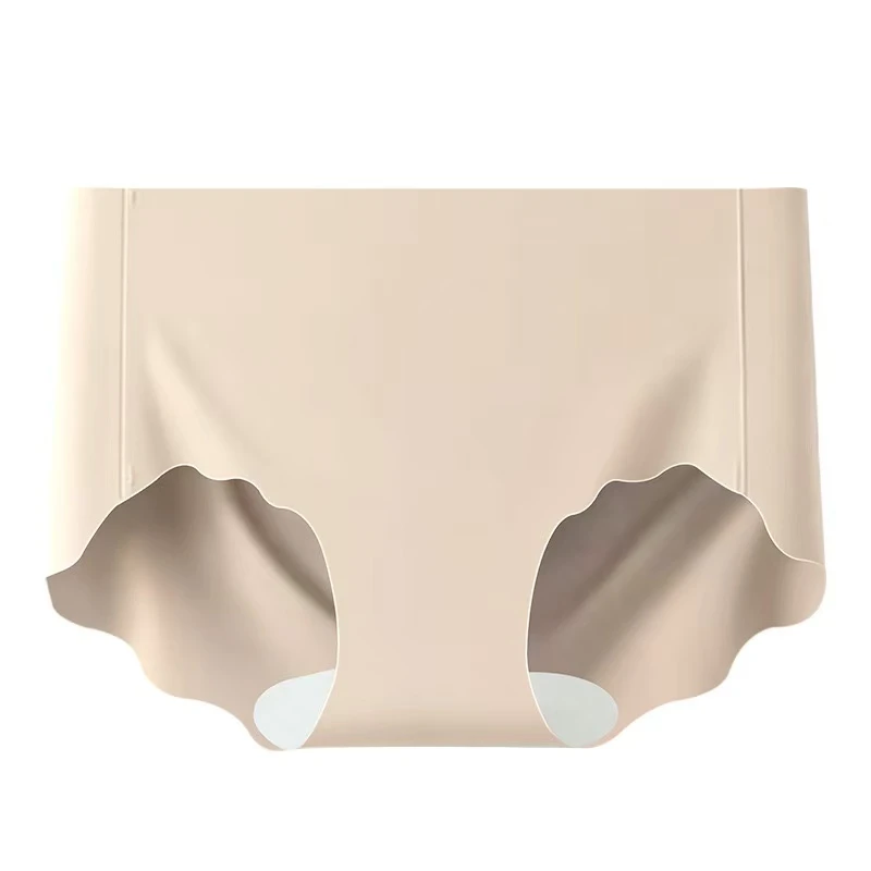 美拉德无痕内裤薄款大码女裸感加长裆7A瑜伽运动隐形不夹臀三角裤