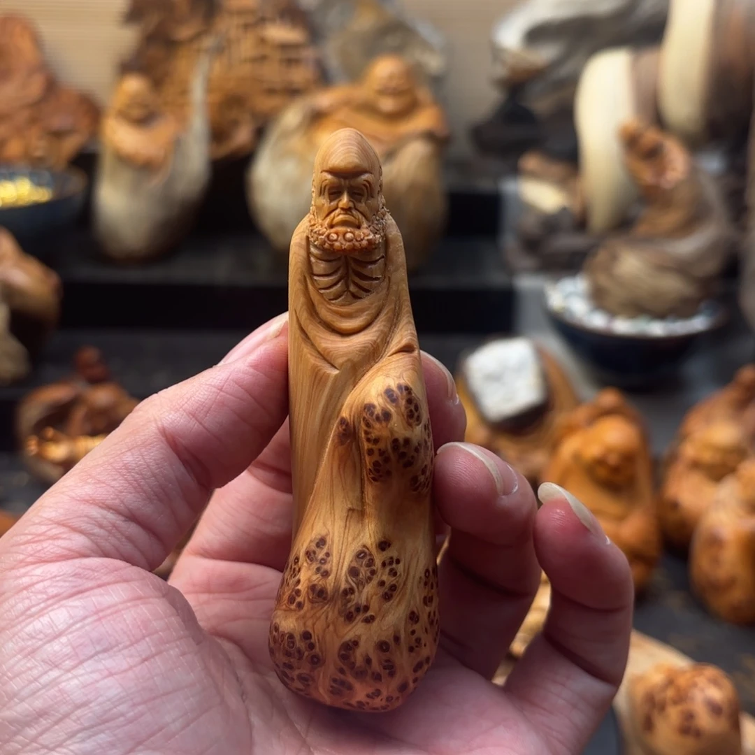 柏木太行崖柏手工雕刻