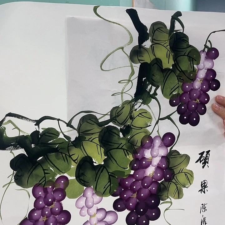 国画我的心好痛啊我的心真的好痛啊好痛啊
