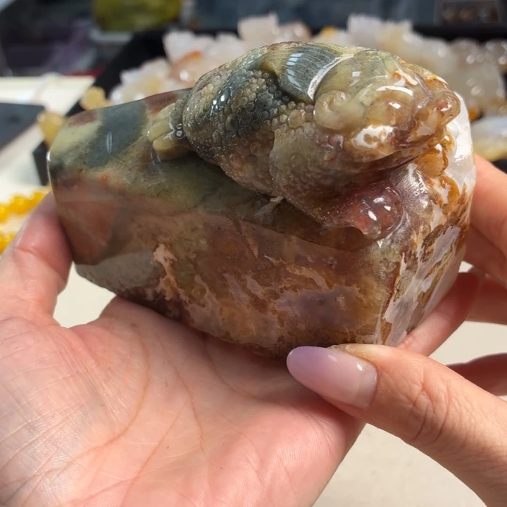 玛瑙/玉髓未镶嵌吊坠(不含链)