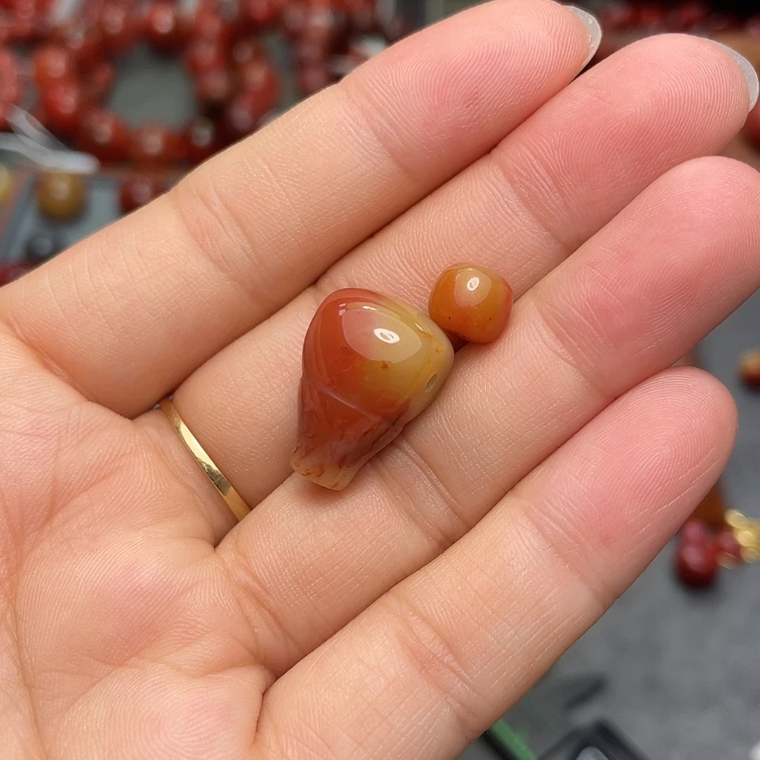 未镶嵌单珠南红玛瑙13