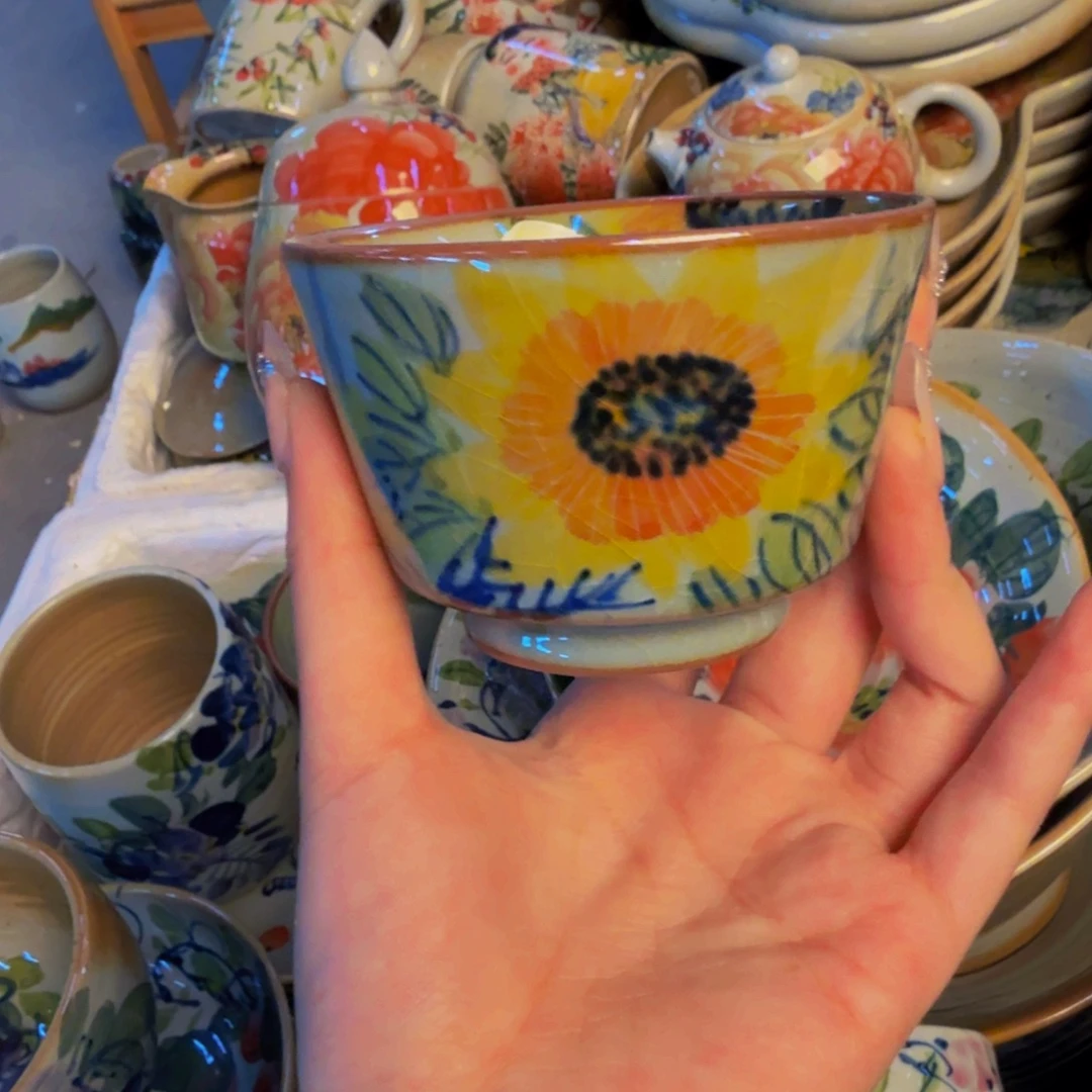 瓷片景德镇陶瓷手工手绘