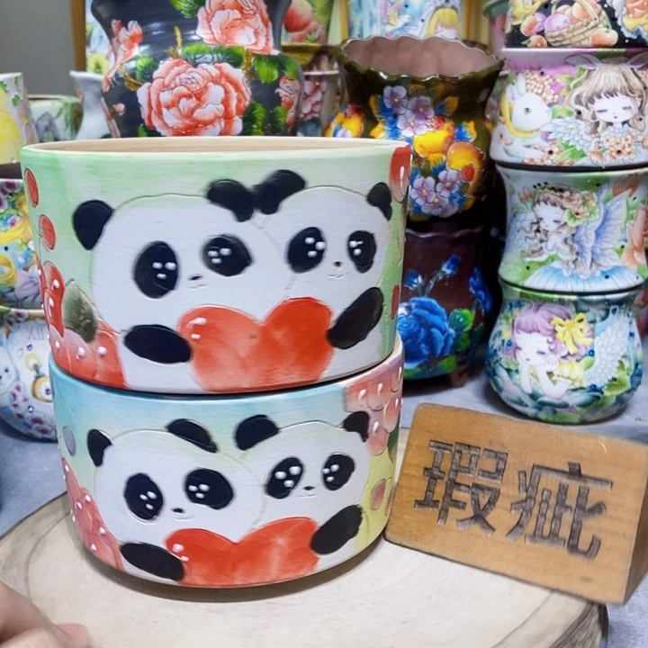 景德镇艺术手绘作品